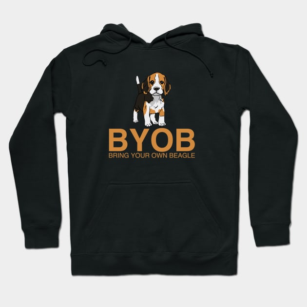 Bring Your Own Beagle Hoodie by Yule